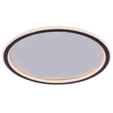 Imagem de Luminaria Paflon Sobrepor Teto Iluminaçao 3 Em 1 Tons Led Decoraçao Moderna Sala De Estar