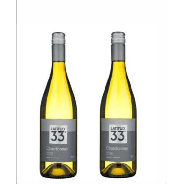 Imagem de Vinho Latitud 33 Chardonnay 750ml C/ 2 Unidades