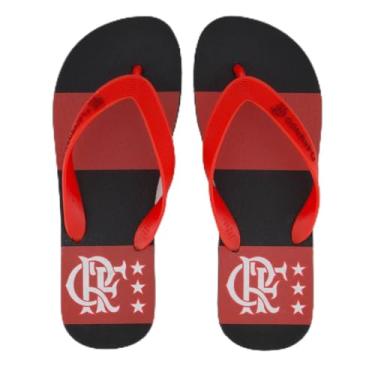 Imagem de Chinelo Flamengo Manto 81 Vermelho e Preto 41-42