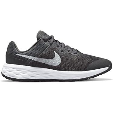 Imagem de Nike Tênis de corrida feminino Revolution 6, Cinza ferro, branco, cinza fumê, 20