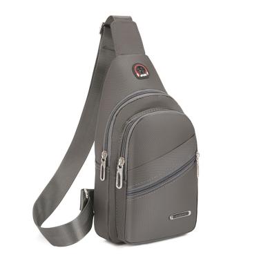 Imagem de Bolsa Pochete De Ombro Lorben Mochila Transversal Tiracolo Masculino Feminino Cinza Gt6244-gt