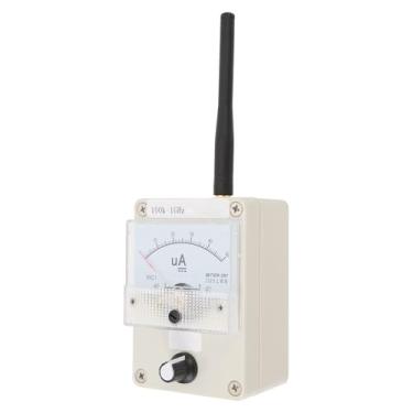 Imagem de Medidor de nível de sinal RF 100 kHz a 1 GHz medidor de força de campo de banda larga com antena para antena de rádio, absorção automática de choque