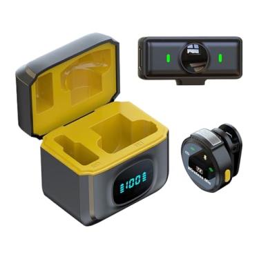 Imagem de Microfone De Clipe Sem Fio, Microfone De Lapela Mini Com Clipe Magnético Para Vlogging, de Lapela com 12H de Bateria para Vídeo Canto Música Filmagem Câmara
