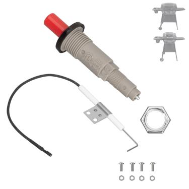 Imagem de BBQration Peças de reposição para churrasqueira Charbroil Classic Series 463613717 463742418 463773817 463773917 G311-0005-W1A G206-0301-W1 Charbroil Classic Grill peças de reposição, peças para