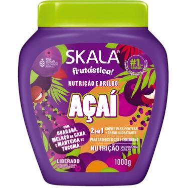 Imagem de Creme Skala Frutástica Açaí 2 em 1 1000g