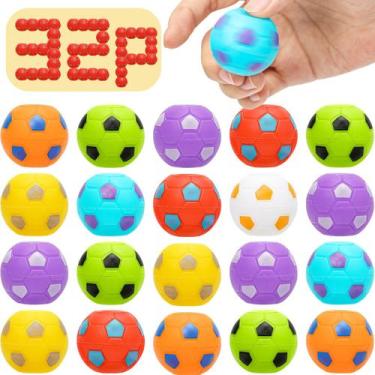 Imagem de Party Favors AZEN Soccer Ball Fidget Spinners Kids 4-8 8-12