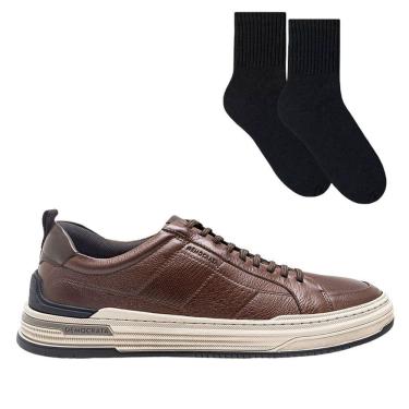 Imagem de Kit Sapatênis Democrata Mike Masculino + Par de Meia