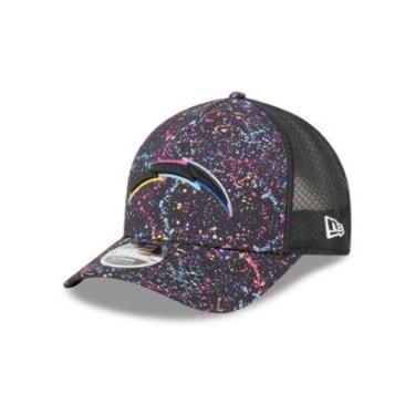 Imagem de BONE NEW ERA 9FORTY M-CROWN A-FRAME LOS ANGELES CHARGERS NFL PRETO-Masculino