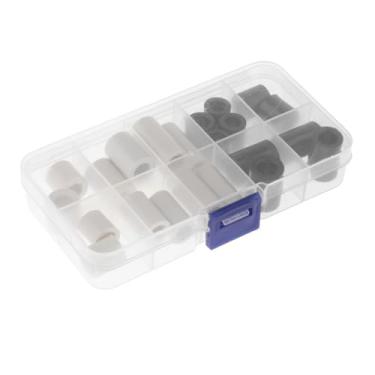 Imagem de Zxpjkyu 22 Peças de Ponteiras para Tacos de Bilhar/sinuca, Pontas de Taco Profissionais Resistentes, Acessórios de Bilhar, Substituição Direta para Pontas de