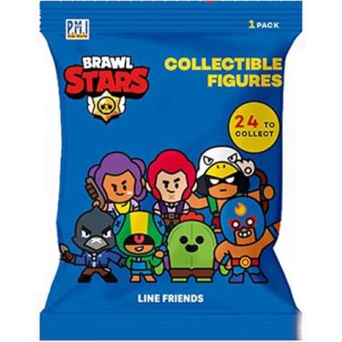 Imagem de Brawl Stars Boneco colecionável P.M.I Blindbag – 1 pacote (S1) (aleatório) (BRW2005)