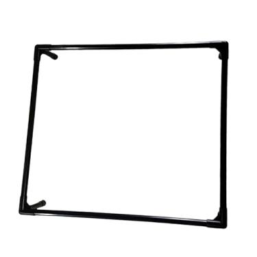 Imagem de Ｂｅｓｇａ Cama para animais de estimação, apenas estrutura para cama de gato, estável, fácil de montar, removível, preta, com pernas, suporte para casa de, 42cmx32cm