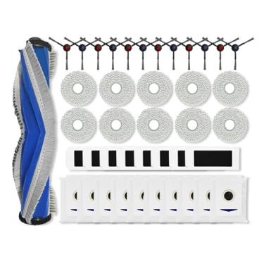 Imagem de Compatible With Ecovacs Debot T30 Pro Omni, YEEDI M12 Pro+ Vacuum Replacement Parts Accessories Roller Side Brush Filter Mop Dust Bag(41PCS)