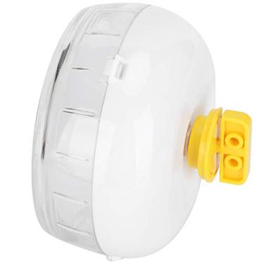 Imagem de AYNEFY Roda de Exercício para Hamster, Rolo Silencioso para Gerbos e Hamsters Anões, Material Seguro, Design Ultrassilencioso, Perfeito para Pequenos Animais de Estimação Ativos (21CM)