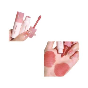 Imagem de Batom Fosco Veludo - Cores Branco, Névoa, Leite e Café - Embalagem Peq