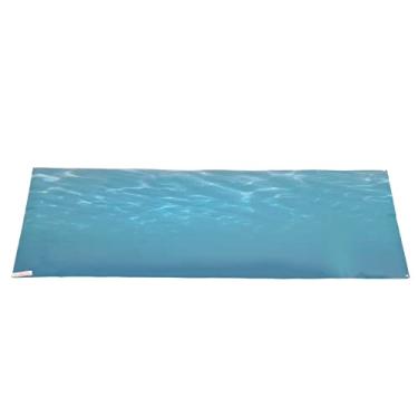 Imagem de Haofy Papel de Parede de Aquário Decoração Autoadesivo Adesivo de Fundo de Tanque de Peixes Pvc 3d Padrão de Mar para Proprietários de Aquário/tanque de Peixes (122 * 50CM)