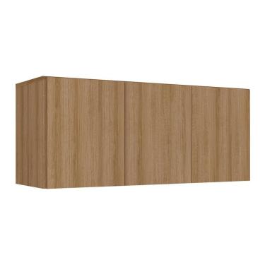 Imagem de Armário De Lavanderia Aéreo Multiuso 3 Portas Multimóveis Mp5041 Rustic Rustic