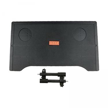 Imagem de barenx 2 mesas de bandeja para cadeira de rodas com dois copos para descanso de leitura para deficientes físicos