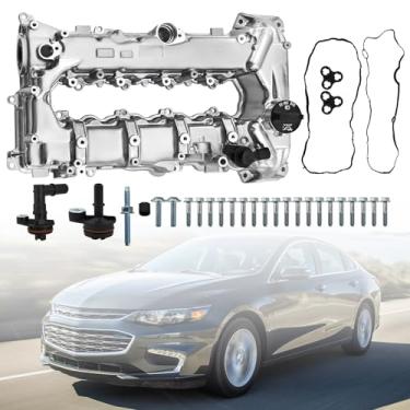 Imagem de Censeanku Kit de tampa de válvula de motor 25204723 com junta compatível com Chevy Malibu Cruze Trax e serve para Buick Encore 2016-2022 1.4L 1.5L Substituto # 74314ZFMP 98MC22G 12636177
