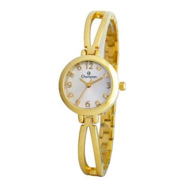 Imagem de Relógio CHAMPION feminino analógico dourado CF24377H