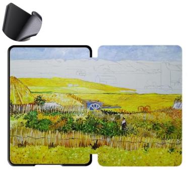 Imagem de Yzlvigrous Capa para Kindle Paperwhite 12th/Coloroft Signature Edition 1ª Geração 2024, Tampa Traseira de TPU Macia de 7 Polegadas com Sono/despertar Automático, Modelo: SA569P/SA59CP/SA568B