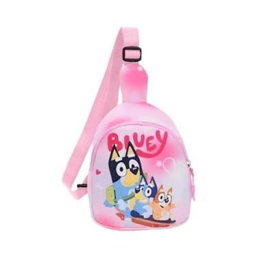 Imagem de Mochila Infantil Bluey Bingo Com Figura De Anime, Bolsa Escolar Mini M