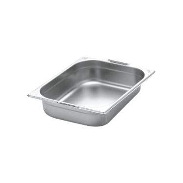 Imagem de Conjunto de Cubas 10 peças Tramontina GN 1/2 em Aço Inox com Alças Móveis Profundidade 65 mm - Aço 430