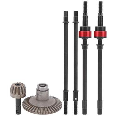 Imagem de Eixo de transmissão dianteiro traseiro SIWOTED com peças de reposição de engrenagem adequadas para axial SCX10 1 geração