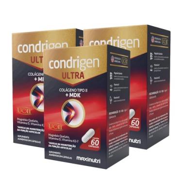 Imagem de Maxinutri, Kit 3 Condrigen Ultra Colágeno Tipo 2 MDK 60 Cáps Maxinutri