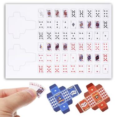 Imagem de 3 Decks Mini Playing Cards, Party Spoof Fun Smal Playing Cards, Miniature Poker Cards, Mini Poker Game for Adults, Party Favor, Tiny Deck of Novelty Party Gift for Halloween, Christmas, New Year, Par