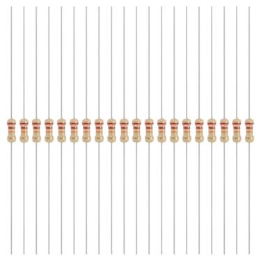 Imagem de YOKIVE 200 peças 1/4W (0,25 Watts) 22k Ohm 5% Resistor de filme de carbono, resistor fixo único de filme de carbono | Ótimo para dispositivos eletrônicos DIY, placas de circuito, sensores