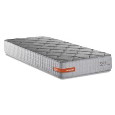 Imagem de Colchão Solteiro Espuma Softgel Power 88x188x22cm Cinza - CBP COLCHÕES