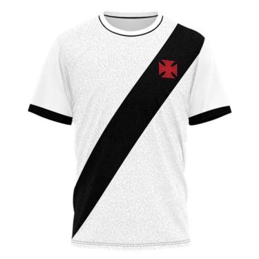 Imagem de Kit Braziline Vasco Mini Craque - Infantil - Branco preto-Masculino