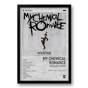 Imagem de Quadro Álbum Spotify The Black Parade - My Chemical Romance 40x60cm