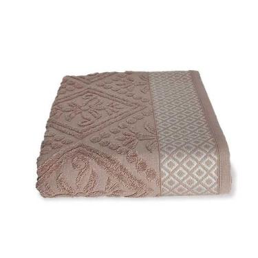 Imagem de Toalha banhao jacquard lorenzi - dianneli, ROSEA