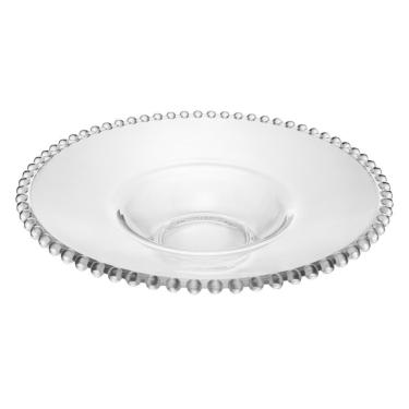 Imagem de Prato De Massa Risoto De Cristal Pearl Wolff 29x6cm