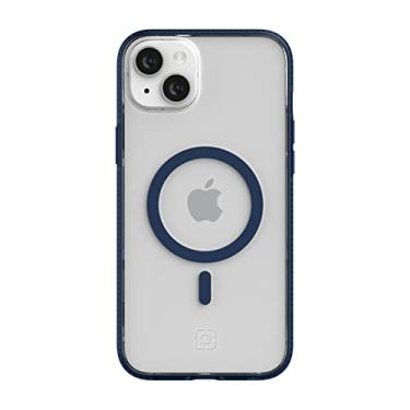 Imagem de Incipio Capa Idol para iPhone 14 Plus, proteção minimalista e sustentável – azul-marinho meia-noite/transparente (IPH-2030-MDNYC)