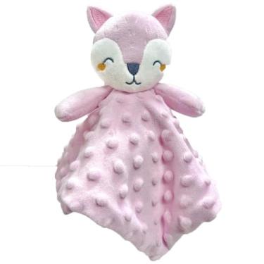 Imagem de Naninha Laço Bebê Minha Primeira Naninha (Raposa Rosa)