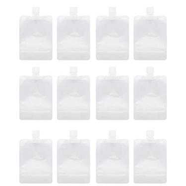 Imagem de Dioche Stand Up Sacos de Embalagem Vazios Garrafas de Loção Cosmética de Plástico Transparente para Viagem Portátil para Produtos de Higiene Pessoal Acessórios de Viagem PE PET (2)