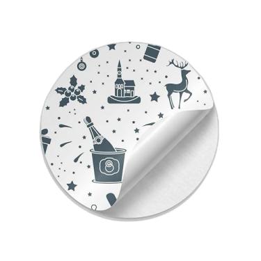 Imagem de Ladrilho Decorativo de Cerâmica Natal 30x30cm Padrão Sem Costura