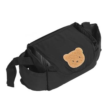 Imagem de aqxreight Bolsa Porta-Copos para Carrinho, Grande Espaço de Armazenamento, Bolsa Portátil para Organização de Carrinhos para Fraldas, Tipo de Brinquedo, Bolso Frontal Dispensa para Copos para , para para , Organização (Tipo 1)