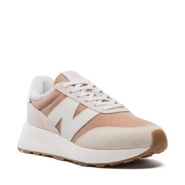Imagem de Tenis New Balance 370v1 Unisex, Bege/Marrom Claro, 37