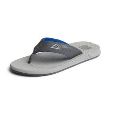 Imagem de Reef Sandália masculina Phantoms, Cinza/cinza claro/azul, 44