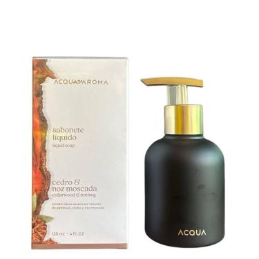 Imagem de Sabonete Líquido Acqua Aroma Dia a Dia 120ml Cedro e Noz Moscada