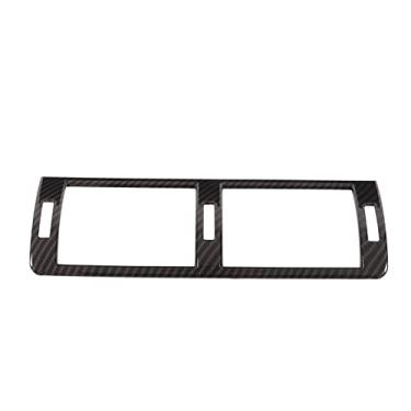 Imagem de Acouto Guarnição da Tampa da Estrutura Saída CA do Console Central Premium Em Carbono - Substituição Perfeita Série 3 E46 - Seu Painel Com um Toque Luxuoso