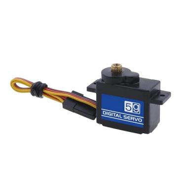 Imagem de B05CLS Upgraded Metal Gear Coreless Motor 5g Drift Racing Servo Suitable for 1/28(B05CLS x 1pcs)