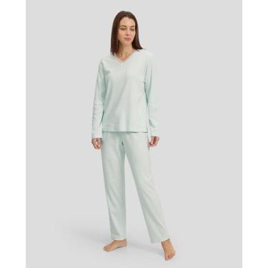 Imagem de Camisola Renda - Lohe, Verde, GG