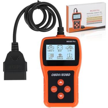 Imagem de Scanner Automotivo OBD2 Portátil com Tela, Scanner Automotivo, Ferramenta de Diagnóstico de Scanner, Testador de Bateria, Leitor de Código do Veículo