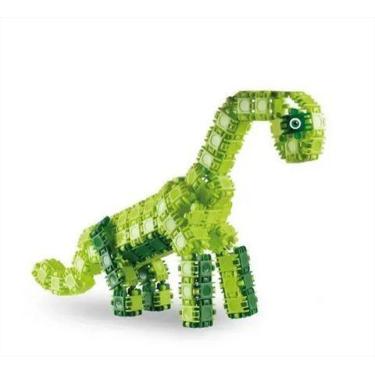 Imagem de brinquedo montar CLIC & LIG 198 Peças DINOSSAURO MEGASSAURO encaixa mo