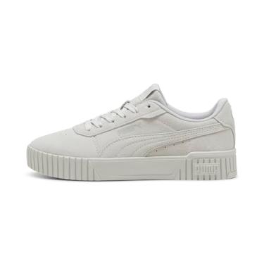 Imagem de PUMA Tênis feminino Carina 2.0 Gradient, Camurça 2.0 cinza claro claro - cinza médio, 35