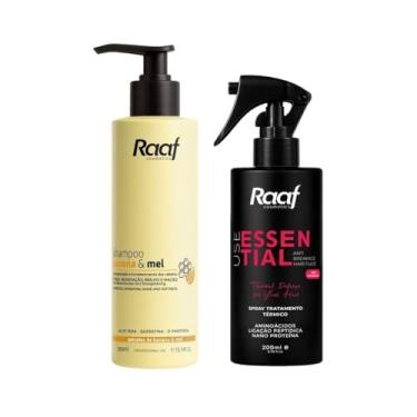 Imagem de Kit Shampoo Banana e Mel Restaurador 300ml + Queratina Líquida Use Essential Day By Day 200ml Raaf